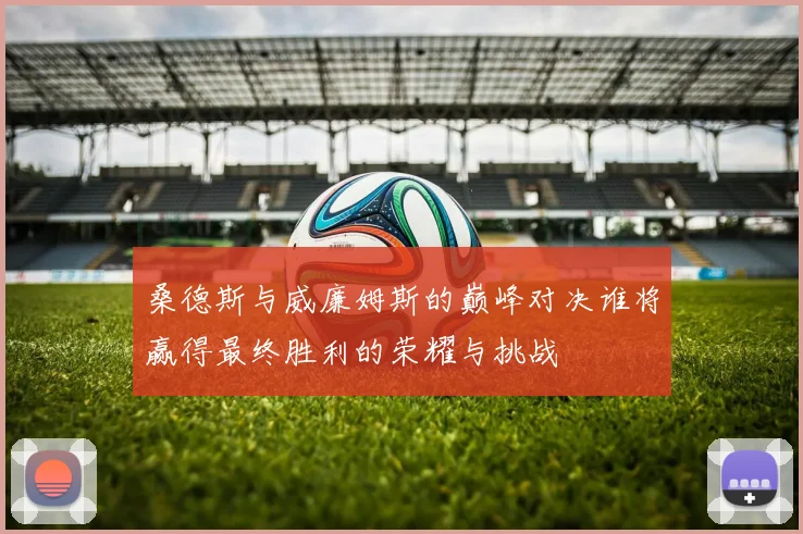 桑德斯与威廉姆斯的巅峰对决谁将赢得最终胜利的荣耀与挑战